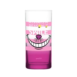 Kubek szklany premium z Alicją w Krainie Czarów - 290ml