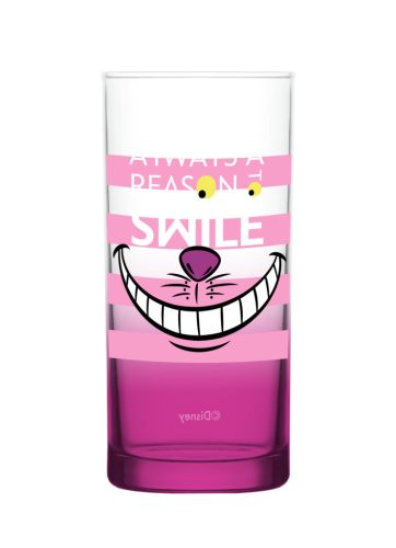 Kubek szklany premium z Alicją w Krainie Czarów - 290ml