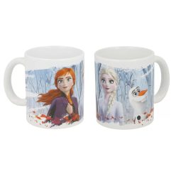 Kubek ceramiczny Frozen z uroczym wzorem - 330ml