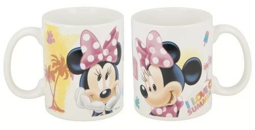 Kubek ceramiczny Minnie Mouse z uroczym wzorem - 330ml