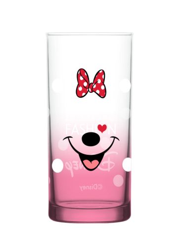 Premium szklany kubek Minnie Mouse - 290m