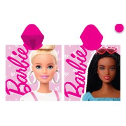 Ponczo Barbie szybkoschnące - 55x110 cm