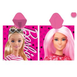 Ponczo Barbie z 100% bawełny - 55x110 cm