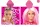 Ponczo Barbie z 100% bawełny - 55x110 cm