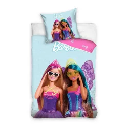 BARBIE Komplet pościeli motyl 100% bawełna 140x200 + 65x65