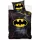 Pościel Batman z błyskawicą 100% bawełna 140x200 + 65x65