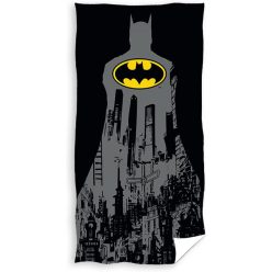   Ręcznik plażowy dla dzieci Batman - 100% bawełna - 70x140 cm - czarny
