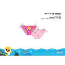   Rekin Baby kostium kąpielowy dla niemowląt dolny dla dziewczynek - jasnoróżowy - 98