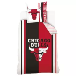   CHICAGO BULLS ágyneműhuzat-szett 100% pamut 140x200 + 70x90