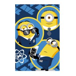 Minionki koc polarowy - 100 x 150 cm - 1