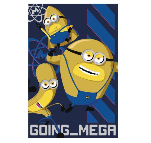 Minionki koc polarowy - 100 x 150 cm - 2