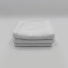 Fehér szállodai minőségű törölköző 400GSM anyagból 50x100 cm
