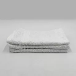   Fehér prémium szállodai minőségű törölköző kéztörlő 420GSM anyagból 30x50 cm