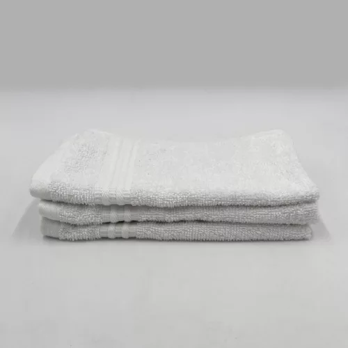 Fehér prémium szállodai minőségű törölköző kéztörlő 420GSM anyagból 30x50 cm
