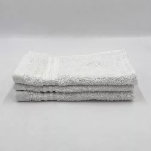 Fehér prémium szállodai minőségű törölköző kéztörlő 520GSM anyagból 30x50 cm