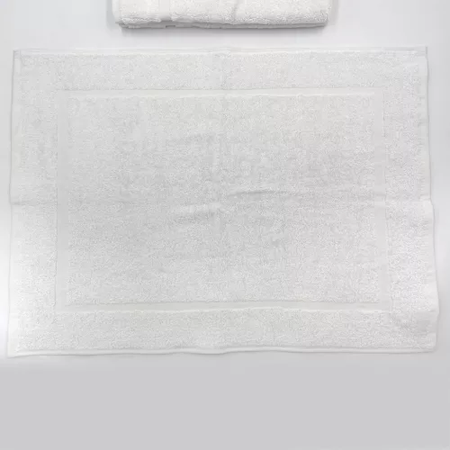 Fehér Prémium Frottír Kádkilépő 630GSM anyagból 50x70 cm