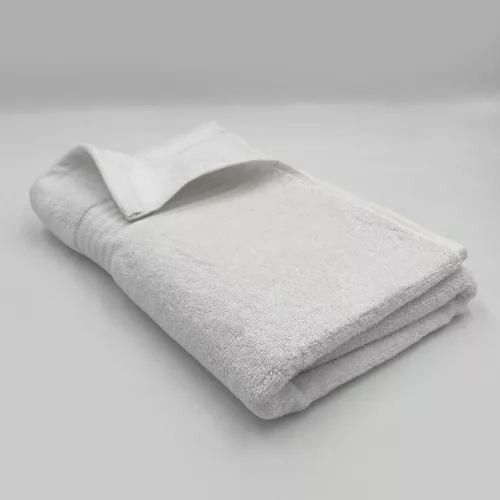 Fehér prémium szállodai minőségű törölköző 520GSM anyagból 70x140 cm