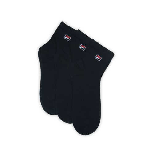 Fila unisex bawełniane skarpety - krótkie skarpety - 3 pary - ciemnoniebieskie - 43-46