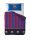 Zestaw pościeli FC BARCELONA 100% bawełna, kołdra 210x270 + prześcieradło z gumką 135x200+28 + poszewka na poduszkę 45x155