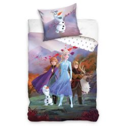 Pościel Disney Frozen 100% bawełna 140x200 + 70x90