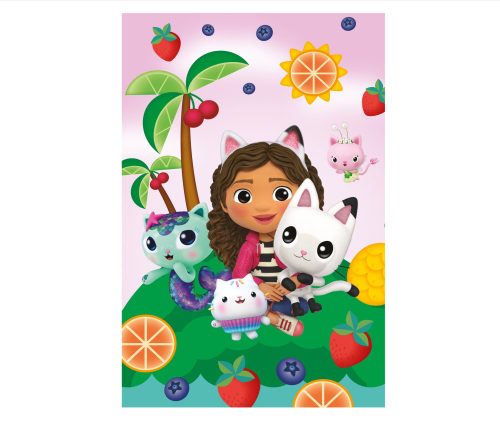 Koc polarowy domek dla lalek Gabi - 100 x 150 cm - 1