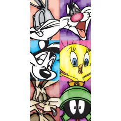 Ręcznik plażowy Looney Tunes 100% bawełna 70x140cm