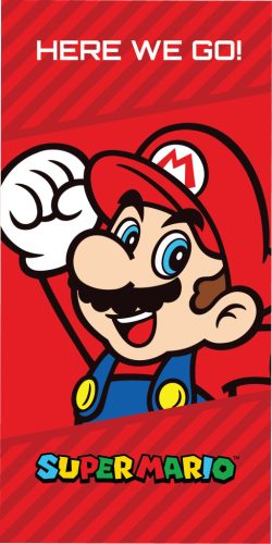 Eko przyjazny ręcznik plażowy Super Mario szybkoschnący - 70x140 cm