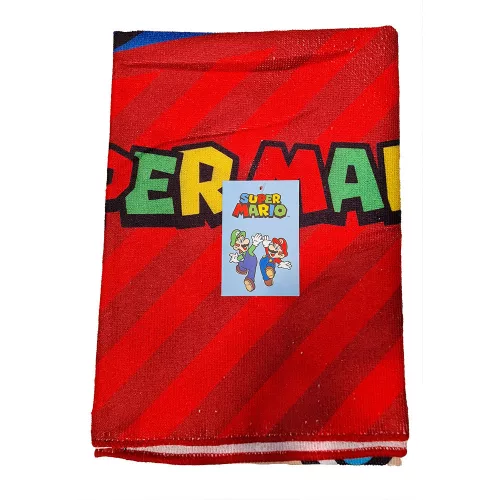 Eko przyjazny ręcznik plażowy Super Mario szybkoschnący - 70x140 cm