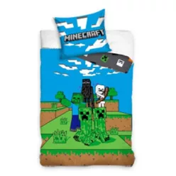 Pościel Minecraft Ambush 140×200cm, 70×90 cm