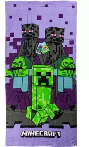 Ręcznik plażowy Minecraft 100% bawełna 70x140cm