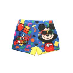   Disney Mickey Mouse kąpielowe bokserki dla chłopców - z nadrukiem Mickey Mouse'a - żółte - 98