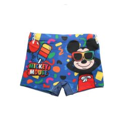   Disney Mickey Mouse kąpielowe bokserki dla chłopców - z nadrukiem Mickey Mouse'a - ciemnoniebieskie - 104