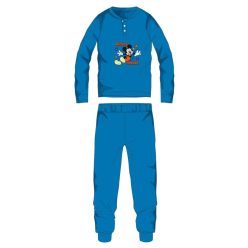   Disney Mickey Mouse flanelowa koszulka z bawełny - gruba zimowa dziecięca koszulka - jasnoniebieska - 110