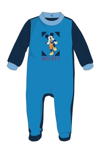 Disney Mickey Mouse pajacyk pluszowy dla niemowlaka - ciemnoniebieski - dla niemowlaka 3-6 miesięcy