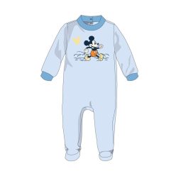   Disney Mickey Mouse pajacyk pluszowy dla niemowlaka - jasnoniebieski - dla niemowlaka 3-6 miesięcy