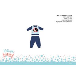   Disney Myszka Mickey pajacyk dla niemowląt - pajacyk z dżerseju z bawełny