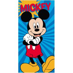   Męska cienka piżama z dzianiny z bawełny Disney Mickey Mouse - jasnoszary-ciemnoniebieski