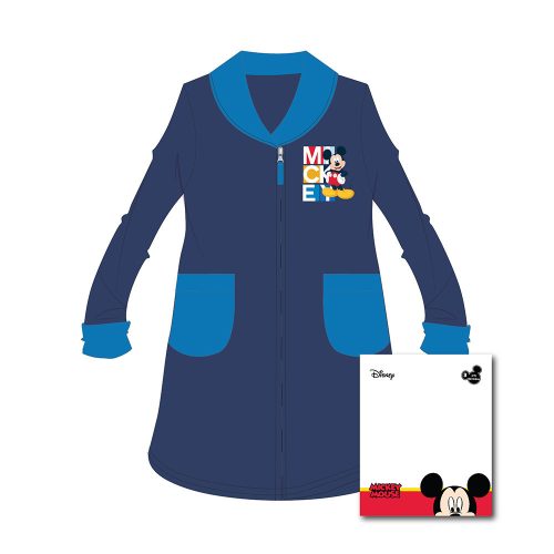 Dziecięcy szlafrok - koralowy - Myszka Mickey - 104 - granatowy