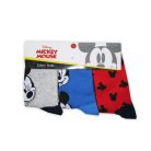 Dziecięce skarpetki bawełniane - 3 pary - Myszka Mickey