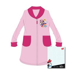   Dziecięcy szlafrok - koralowy - Myszka Minnie - 104 - jasnoróżowy