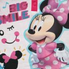 Dłama cienka bawełniana piżama dziecięca - Myszka Minnie - Jersey - różowy - 128
