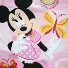 Dłama cienka bawełniana piżama dziecięca - Myszka Minnie z motylkami - Jersey - jasnoróżowy - 128