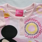 Dłama cienka bawełniana piżama dziecięca - Myszka Minnie z motylkami - Jersey - jasnoróżowy - 140
