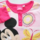 Dłama cienka bawełniana piżama dziecięca - Myszka Minnie - z motylkami - Jersey - różowy - 110