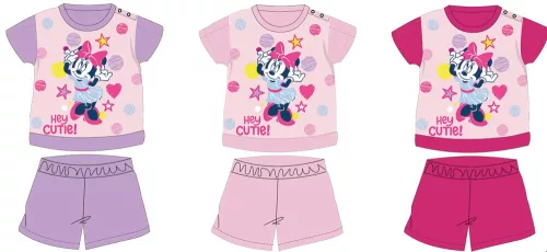 Pizama krótka Disney Minnie dla niemowląt (12-24 miesiące)