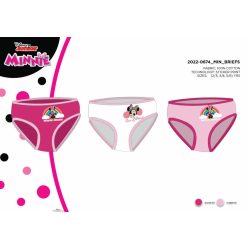   3 sztuki dziewczęcych bawełnianych majtek - Disney Minnie Mouse