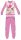 Disney Minnie Mouse polar pajama - zimowa gruba dziecięca piżama - różowa - 128