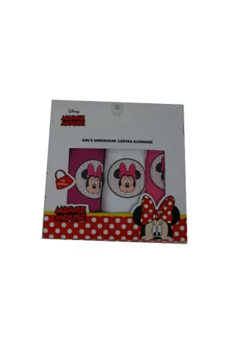 Bawełniane majtki dziewczęce - 3 sztuki - Minnie Mouse