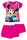 Disney Myszka Minnie zestaw letni z bawełny - koszulka-szorty - różowy - 98