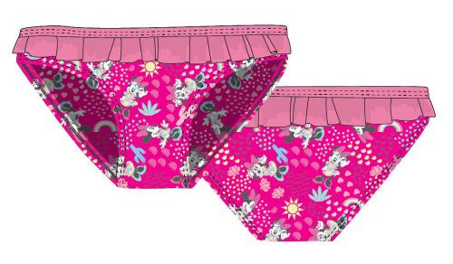 Pieluszki do kąpieli dla dziewczynek z Myszką Minnie - różowy - 86